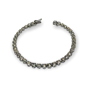 $28,100 Value, 14K Diamond Tennis Bracelet