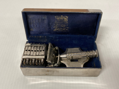 Antique Wilkinson Sword Safety Razor with Original Case