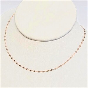 $700 18K 16" 0.78G Necklace