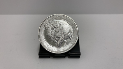 Two Troy OZ. .999 Fine Silver Round