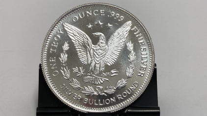 One Troy OZ. 999 Fine Silver Round
