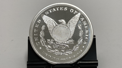One Troy OZ. 999 Fine Silver Round