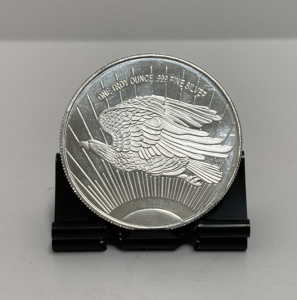One Troy OZ. 999 Fine Silver Round