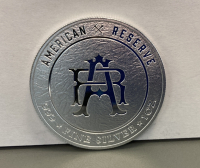 American Reserve One Ounce .999 Fine Silver Round - Verified Authentic