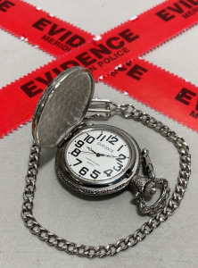 (1) Dufonte Train Themed Men&rsquo;s Pocketwatch
