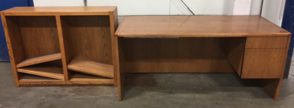 Desk and Shelfing Unit