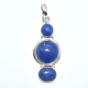 Silver Lapis Lazuli(7.8ct) Pendant