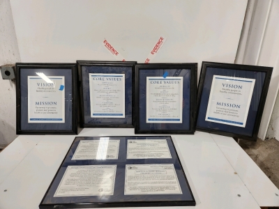(7) Large Picture Frames
