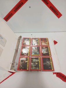 (99) 1984 Topps Indiana Jones and The Temple Of Doom Trading Cards In A Binder