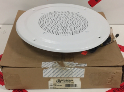(1) Ge Interlogix Ceiling Mount (1) 8&rdquo; Revere Sound Master Speaker