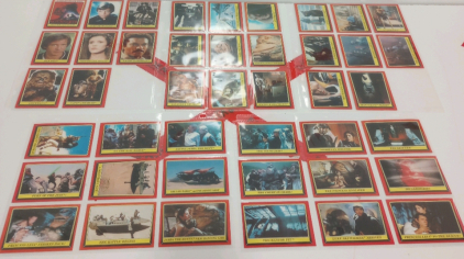 (43) 1983 Topps Original Star Wars Return Of The Jedi Trading Cards