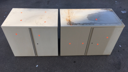 (2) Filing Cabinets