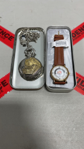 (1) Details Men&rsquo;s Pocket Watch, (1) Lionel Legendary Trains Watch