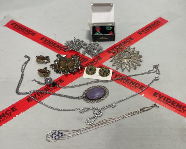 Various Craft/Costume Jewelry&hellip; Earings, Necklaces, Hair Piece