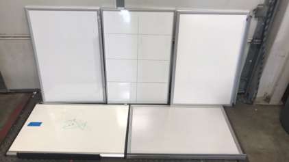 (4) Quartet White Boards (1)Office Max Whiteboard