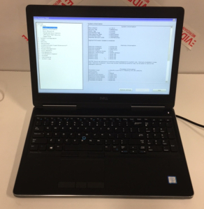 Dell Precision 7520 15&rdquo; Intel Core I7 VPro Laptop No Hard Drive 8gb Ram