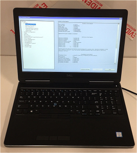 Dell Precision 7520 15&rdquo; Intel Core I7 VPro Laptop No Hard Drive 8gb Ram