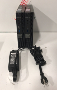 (2)Dell Optiplex 7070 Model D10U003 With Charger