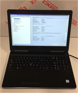 Dell Precision 7520 15&rdquo; Intel Core I7 VPro Laptop No Hard Drive 8gb Ram