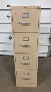 4-Drawer File Cabinet