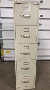 5-Drawer File Cabinet