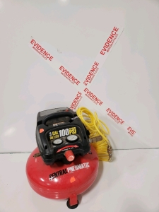 Red And Black Air Compresser