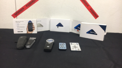(4) Assorted Remotes (3) PayPal Here Readers SP2