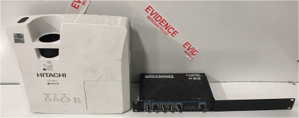 Hitachi Projector-Microphone Mixer