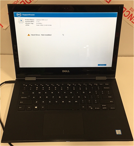 Dell 14.1” Latitude 3390 2 In 1 Touchscreen Laptop Intel Core I5 8th Generation No HDD