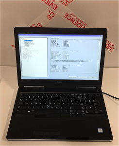Dell Precision 7520 15&rdquo; Intel Core I7 VPro Laptop No Hard Drive 8gb Ram