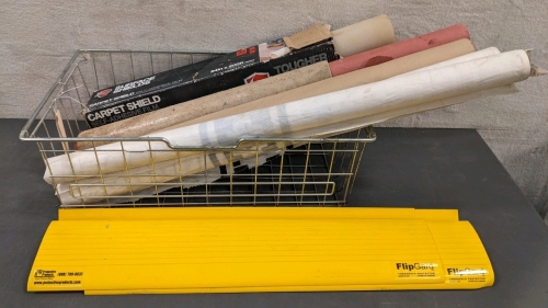 Rolls of Paper & Plastic Surface Protectors