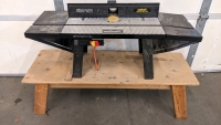 Router Table on Bench