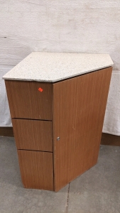 Granite Top Corner Cabinet
