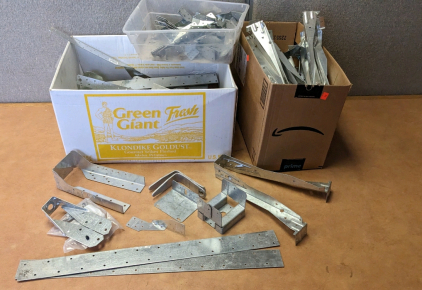 Assorted Construction Brackets/Hardware