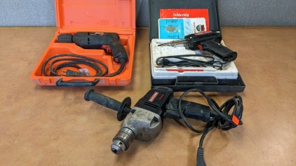 Skil & Craftsman Drills, Weller Soldering Gun - All Work