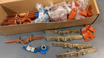 New Copper Uni-strut Clamps, New Brass & Copper Riser Clamps, New Blue Holdrites