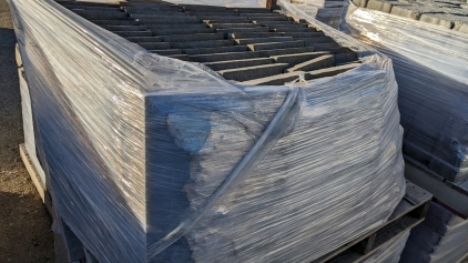 Pallet of Wall Caps