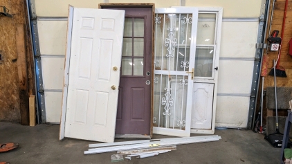 Exterior Doors, Framing & Hardware Pieces