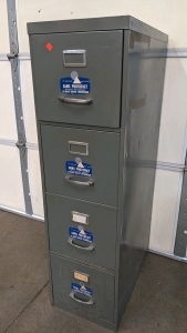 4 Drawer File Cabinet