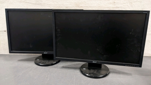 (2) Acer V243H 24" LCD Monitors