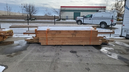Assorted 7"&times;7", 8"&times;8", 6"&times;6" Boards and Trusses