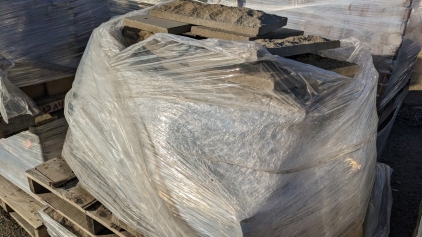 Pallet of Wall Caps