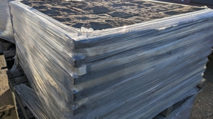 Pallet of Wall Caps