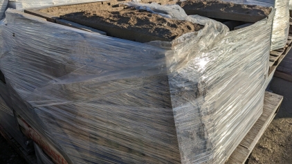 Pallet of Wall Caps