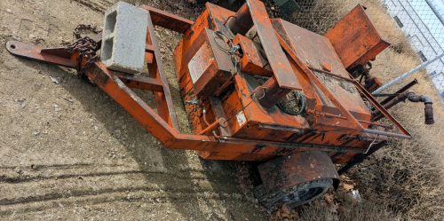 Roofing Tar Melter Trailer