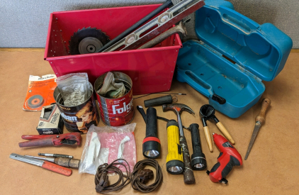 Assorted Tools & Hardware