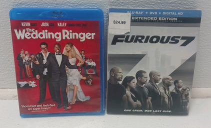 Furious 7 And The Wedding Ringer On Blu-ray