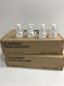 (2) Boxes Of Hand Sanitizer