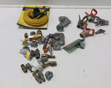 Utility Hoist, Paint Sprayer Tips, Air Compressor Valves And More