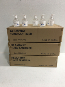 (3) Boxes Of Hand Sanitizer